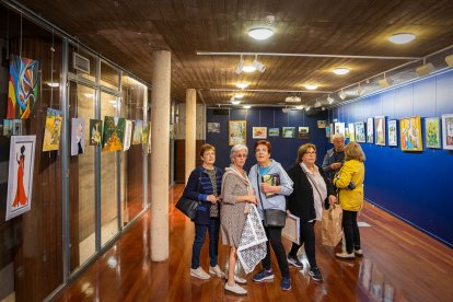 Muestra artística y solidaria en el Palacio de la Audiencia de Soria