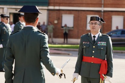 Nuevo jefe de la Guardia Civil en Castilla y León, José Antonio Fernández de Luz.