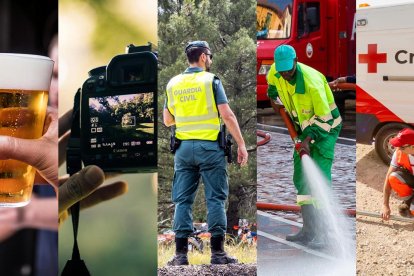 Hay sectores que intensifican el trabajo en las fiestas.