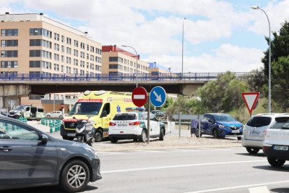 Accidente en el Caballo Blanco.