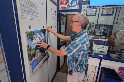 Una de las administraciones de lotería de Soria, donde ya se puede comprar la de Navidad.