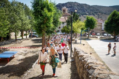 Personas en el reciente encuentro de Casas de Soria.