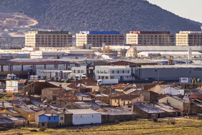 Vista parcial del polígono de Las Casas en la capital.