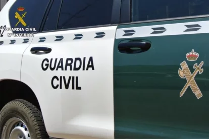 Un coche patrulla de la Guardia Civil.