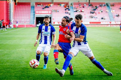 Sanchidrián ha sido el máximo goleador de los rojillos durante la pretemporada.