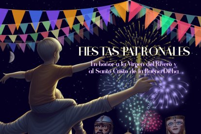 Cartel anunciador de las fiestas de San Esteban de Gormaz.