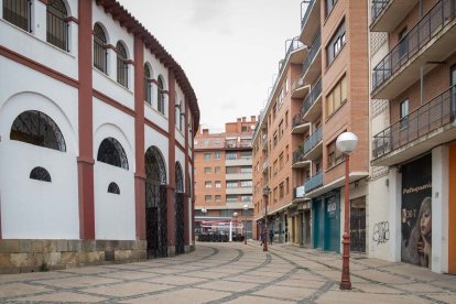 Imagen de la calle Las Balsas, en Soria.