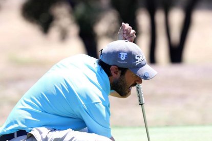 Daniel Berná durante una competición.