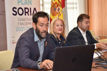 Pablo Sabín, Yolanda de Gregorio e Ignacio Serrano.