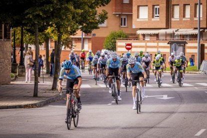 Imagen de la carrera celebrada en la matinal del sábado en el circuito de la Avenida de la Constitución.