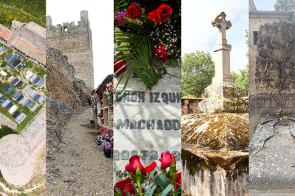 Los cementerios de Medinaceli, Vozmediano, Soria, La Muedra y El Burgo merecen una visita.