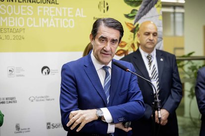 El consejero de Medio Ambiente, Juan Carlos Suárez-Quiñones.