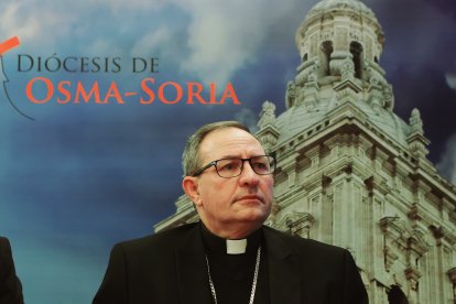 El obispo de Osma-Soria, Abilio Martínez Varea.