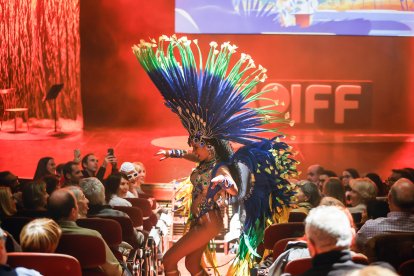 Un instante de la gala celebrada ayer en La Audiencia.