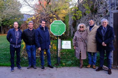 El consejero de Medio Ambiente este viernes en la Casa del Parque de Babia y Luna (León).