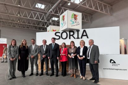 Mañueco visita el estand de Soria este viernes, jornada para profesionales.