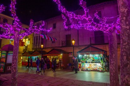 Una anterior edición del mercado de Navidad. MARIO TEJEDOR