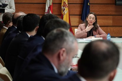 La consejera de Agricultura, Ganadería y Desarrollo Rural, María González Corral.