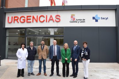 Nuevas instalaciones del servicio de Urgencias en el centro de salud de La Milagrosa de Soria.