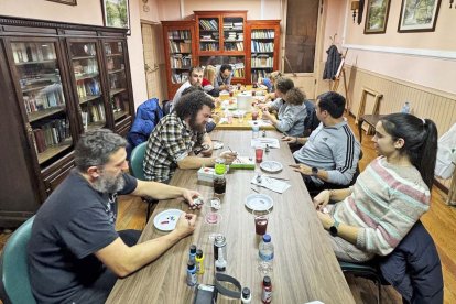 Taller de pintura dentro de la jornada