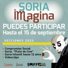 Cartel de 'Imagina Soria', dentro del Certamen de Cortos.