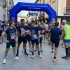 Imagen de la salida de la Media Maratón de El Burgo de Osma.