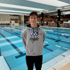 Álvaro Rubio compite desde el miércoles en el Campeonato de España Júnior de Natación.