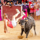 Un susto en la tarde del Viernes de Toros