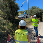 Algunas de las obras en el Parque Natural del Moncayo.