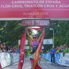 Los Nacionales de Almazán arrancaron con las pruebas de categorías inferiores en la modalidad de duatlón cross