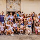 Un entrañable acto para celebrar las buenas cifras de natalidad en el pueblo