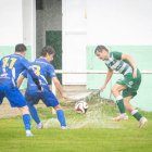 El agua fue protagonista durante el encuentro