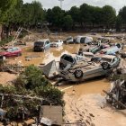 Imagen de una zona de Paiporta tras la DANA.