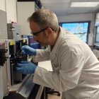 Daniel Martín Jiménez, en el Instituto de Ciencias Materiales de Barcelona .