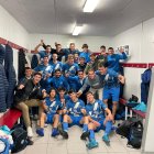 La plantilla del Calasanz quiere celebrar una victoria en Burgos.