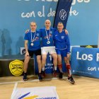 Manuel Acero, Santiago Martínez y José Carlos Pérez fueron los jugadores sorianos desplazados a Tenerife.