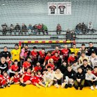 Plantilla del Balonmano Santoña.