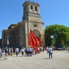 Imagen de archivo de la procesión de la Virgen de La Blanca en Cabrejas del Pinar.