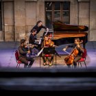 Cuarteto de música de cámara en el Instituto Antonio Machado