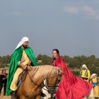 Representación de la batalla entre moros y cristianos
