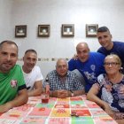 La familia Rodríguez Nebreda: de izquierda a derecha José Miguel, Ángel, Ángel senior, Javi, Benjamín y Aurelia.