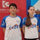 Daniel Marín y Jimena Ayllón, los canteranos del CB Soria