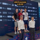 Sergio Martín en lo más alto del podio como campeón de Europa.