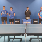 El equipo soriano a la izquierda de la imagen.