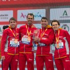 Bronce para Castilla y León en la prueba masculina absoluta.