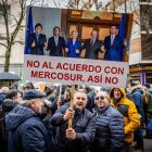 Los participantes clamaron contra el acuerdo Mercosur
