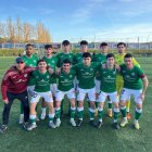 Once del San José en el encuentro ante el Capiscol en tierras burgalesas.