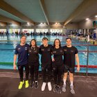 Los representantes del club soriano en el Campeonato de Castilla y León.