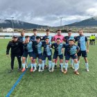 Once del San José en el campo del colista El Espinar.