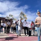 La concentración se produjo a las puertas del Hospital Santa Bárbara